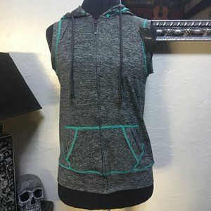 Yitong Sleevless Hoodie Sports Jacket L/XL